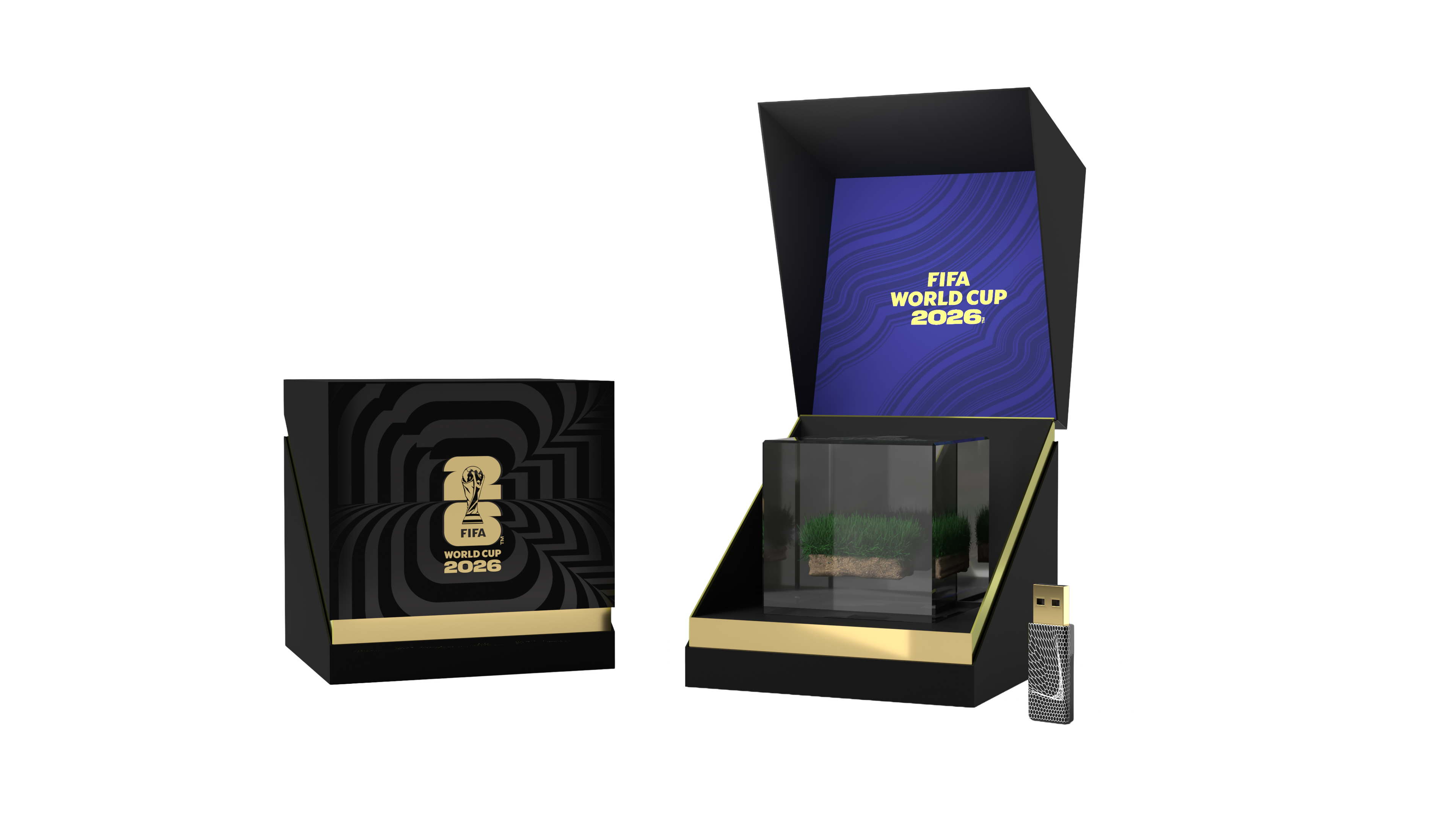 KeepStub Foundation Edition – full group display with box and acrylic